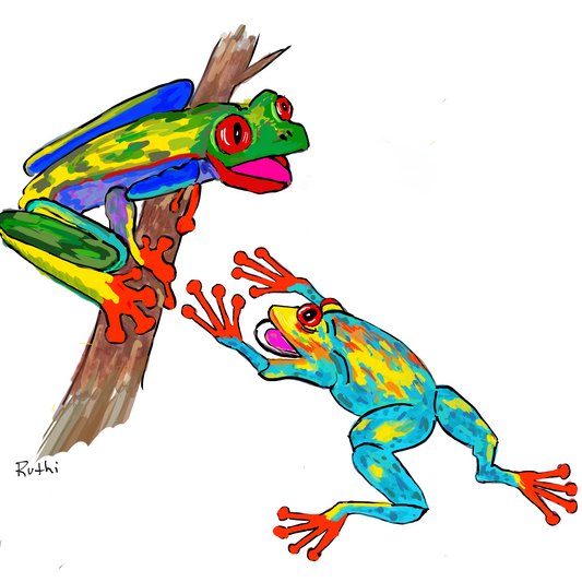 Frog-toon Friends
