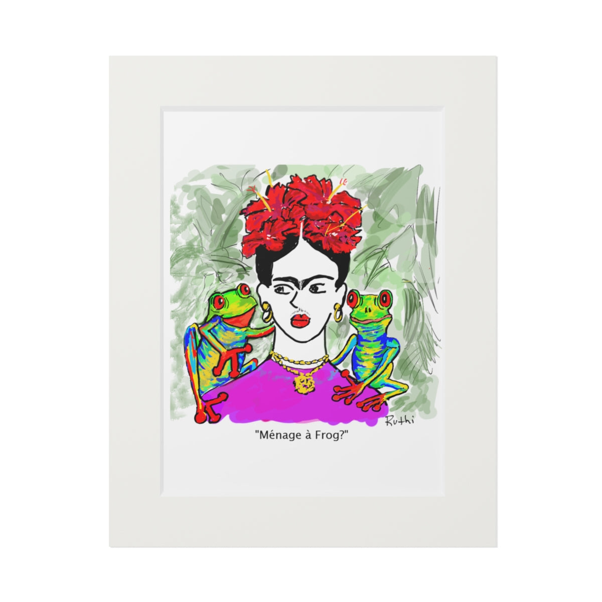 Animals in Art - Frida and Frog
