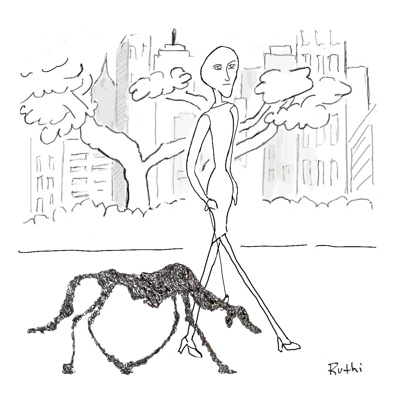 Giacometti in the City