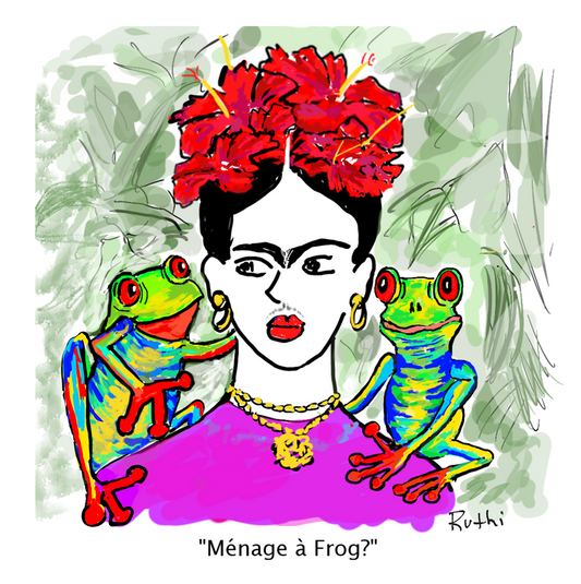 Animals in Art - Frida and Frog