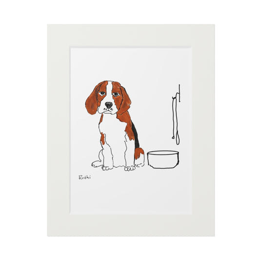 Beagle and a Bowl