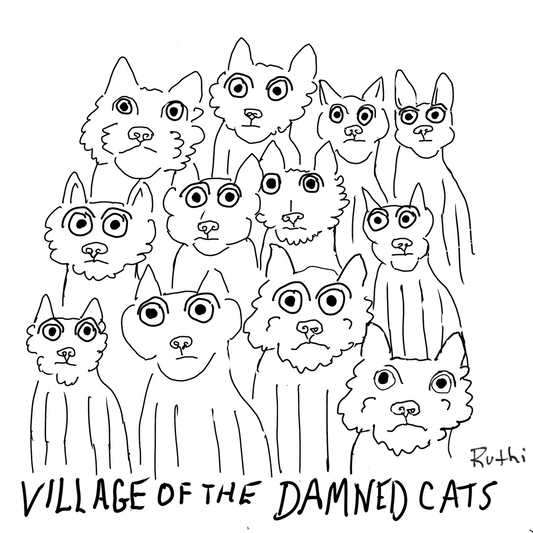 Cat-toon Village of the Damned