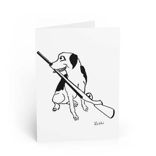 Dog Ready to Hunt