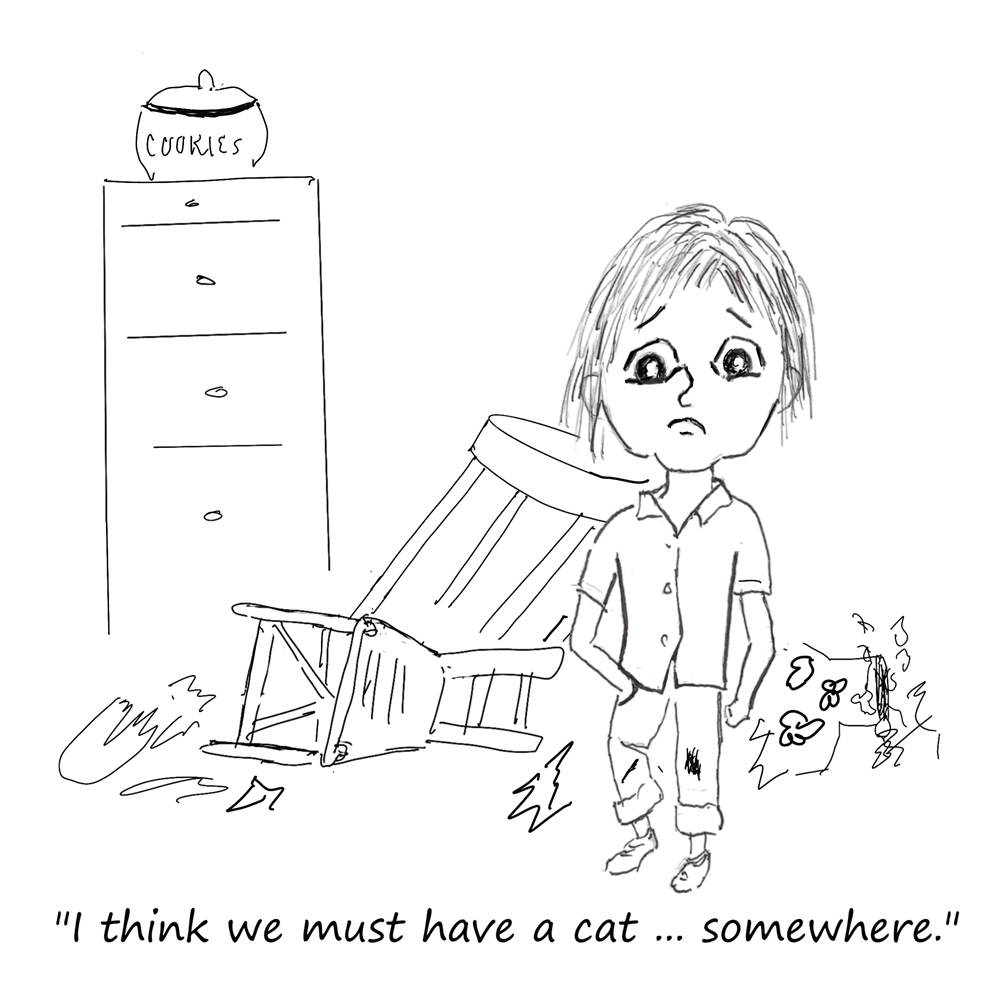 Cat... Somewhere