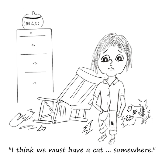 Cat... Somewhere